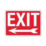 EXIT Left Arrow Sign